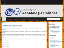 Tablet Screenshot of odontologia-holistica.com